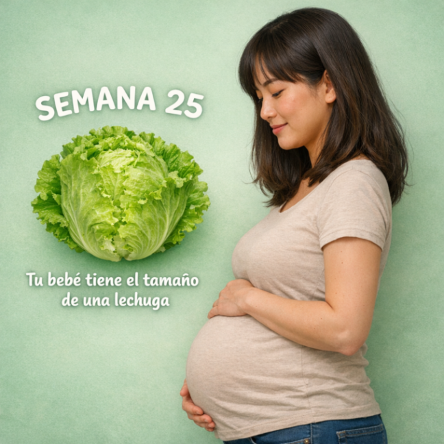 semana 25 de embarazo
