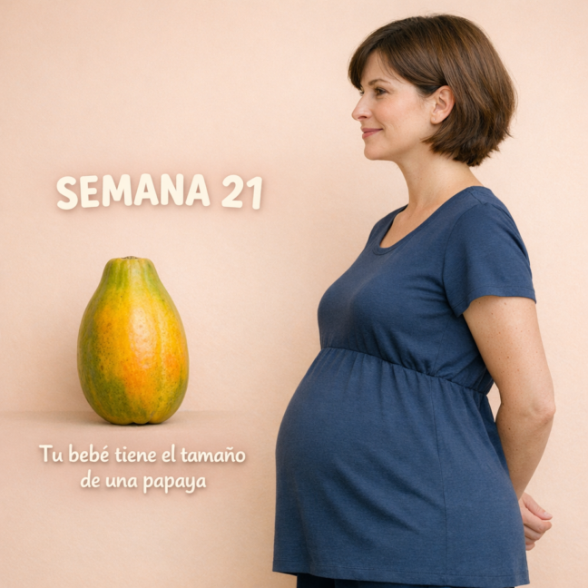 semana 21 de embarazo