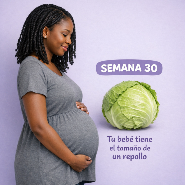 semana 30 de embarazo