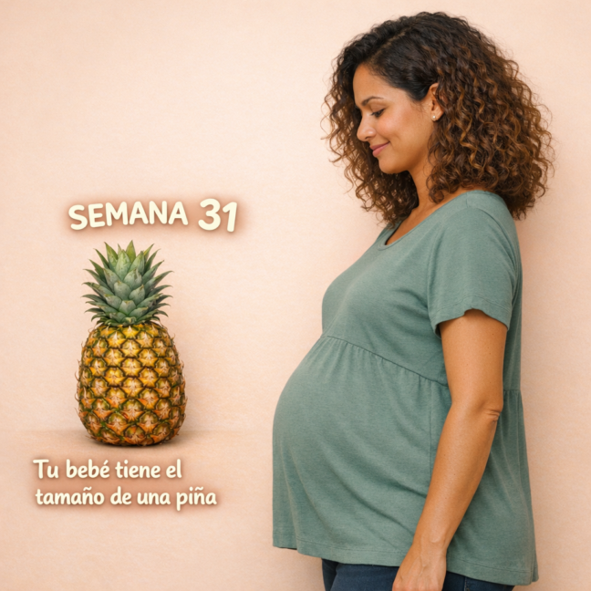 semana 31 de embarazo