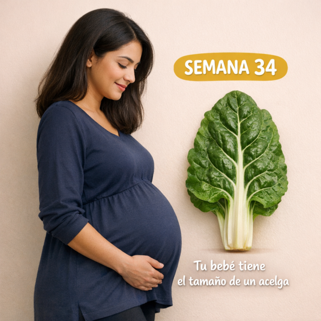 semana 34 de embarazo