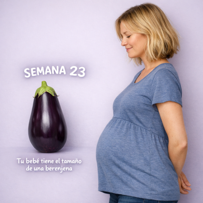 semana 23 de embarazo