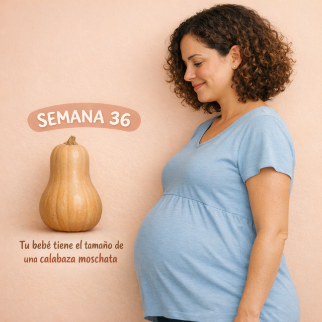 semana 36 de embarazo